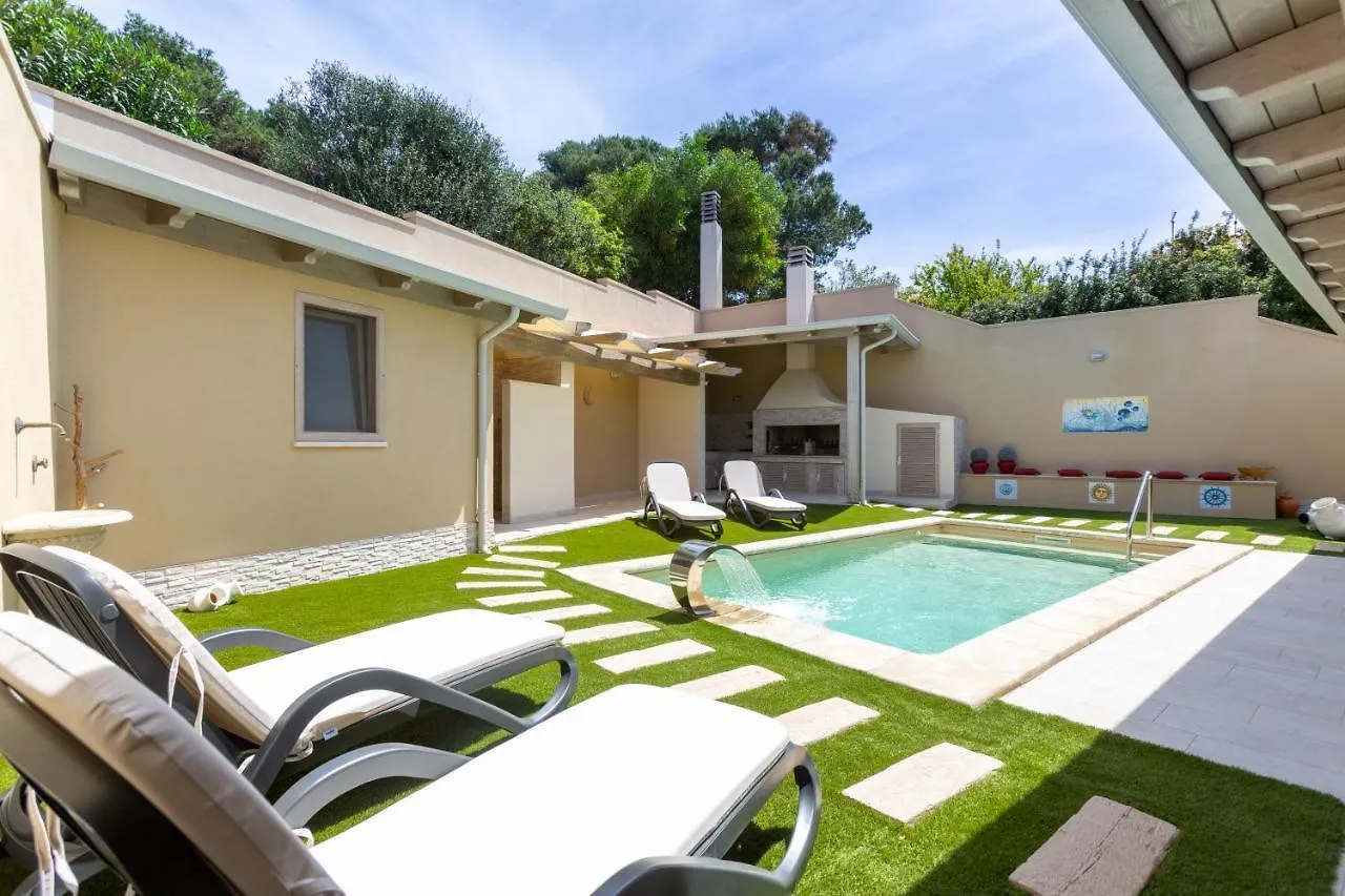 Villa Rachele Private Pool Porto Pino Italy